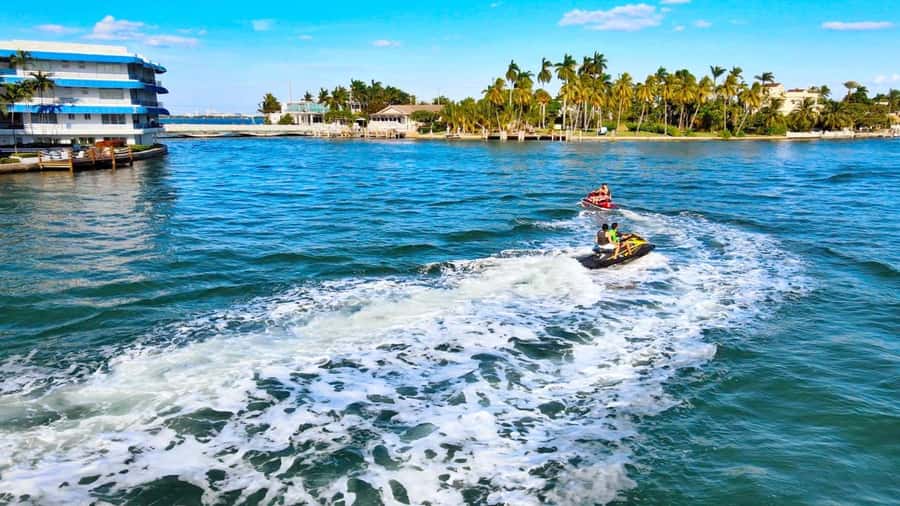 Best Jet Ski Rental in Miami with Free Boat Ride - Starting at 1819 79th Street Causeway