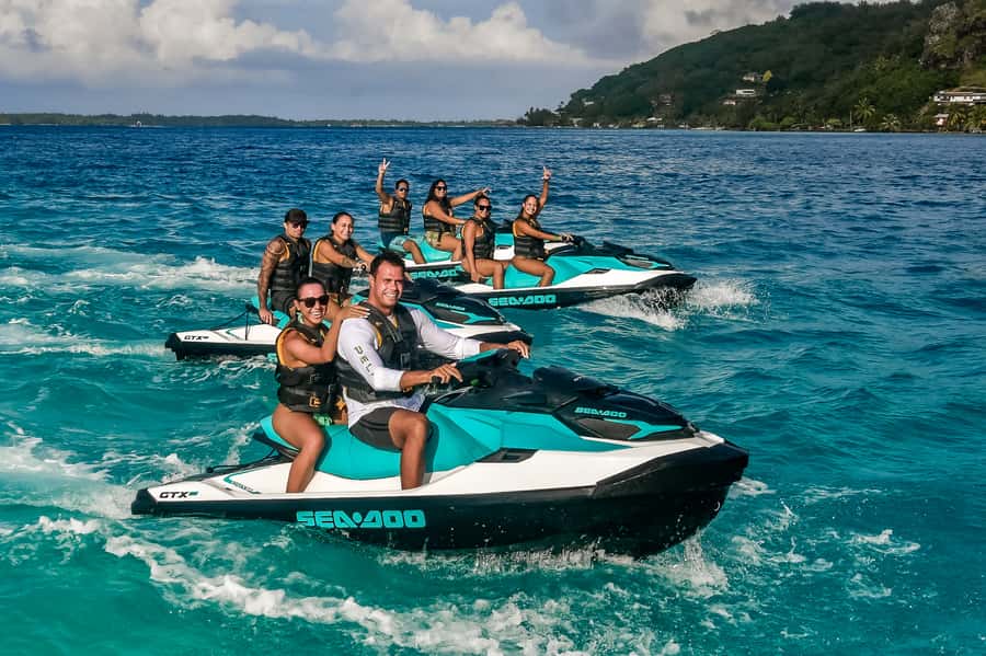 Bora Bora: Combo ATV & Jet Ski Day Trip with Polynesian BBQ - Guides make the difference