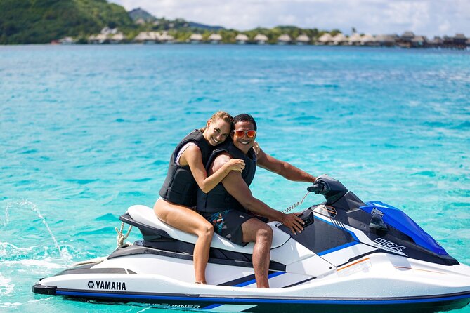 Bora Bora Jet Ski Tour - Two swim stops in the turquoise lagoon
