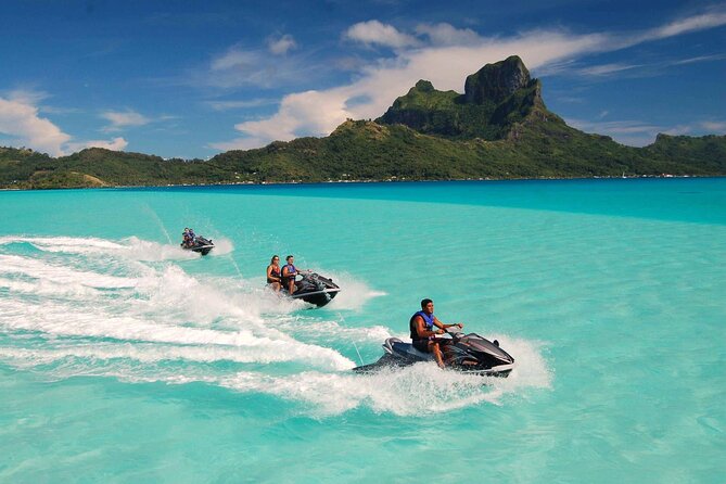 Bora Bora Jet Ski Tour - Pickup from the resort or Vaitape pier