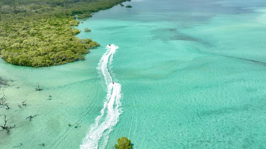 Brisbane: Half-Day Jetski Adventure to Moreton Bay Islands - One hour of riding across Moreton Bay