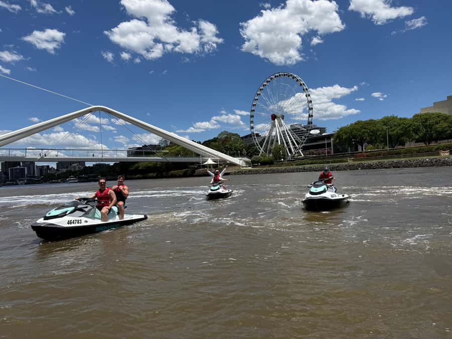 Brisbane River Jet Ski Tour - Under the Story Bridge