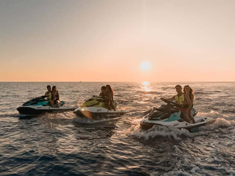 Cala d'Or | Jet Ski Sunset Tour 1h15 along southeast coast. - Leaving the port for Mallorca’s southeast coves