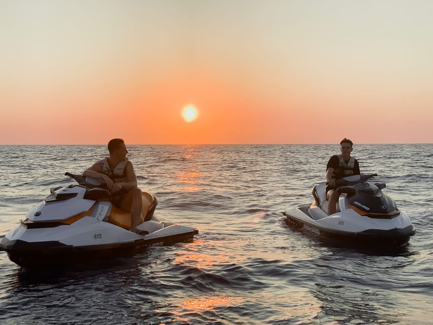 Cala d'Or | Jet Ski Sunset Tour 1h15 along southeast coast. - Timing, weather, and practical limits
