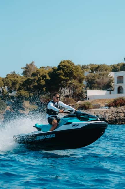 Cala d'Or | Jet Ski Tour 1 hour along southeast coast. - Cala Mitjana and Cala Sa Nau by water