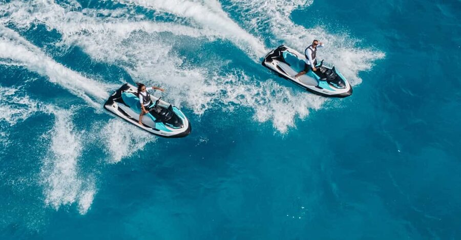 Cala d'Or | Jet Ski Tour 1 hour along southeast coast. - Photos, swimming, and the occasional surprise
