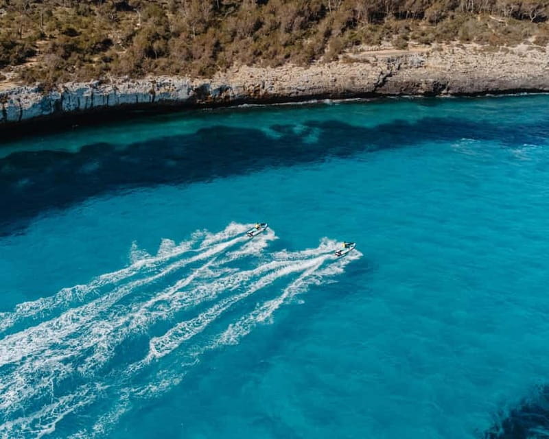 Cala d'Or | Jet Ski Tour 30 min along southeast coast. - What riding the SEADOO GTX 130 feels like