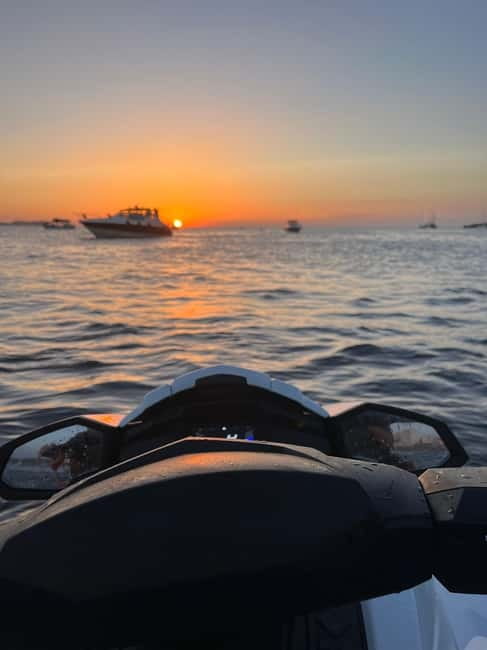 Cala Salada: 30-Minute Jet Ski Experience - The swim stop and underwater views