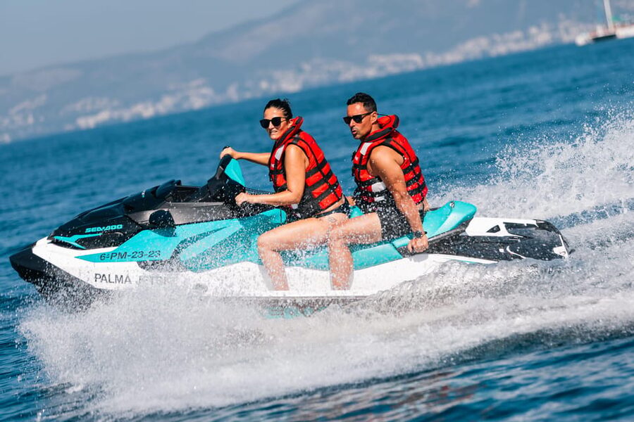 Calanova: Doble Jet Ski excursion with guide - Key points before you book