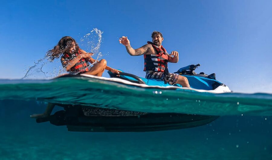 Calanova: Doble Jet Ski excursion with guide - Who will get the most from this activity