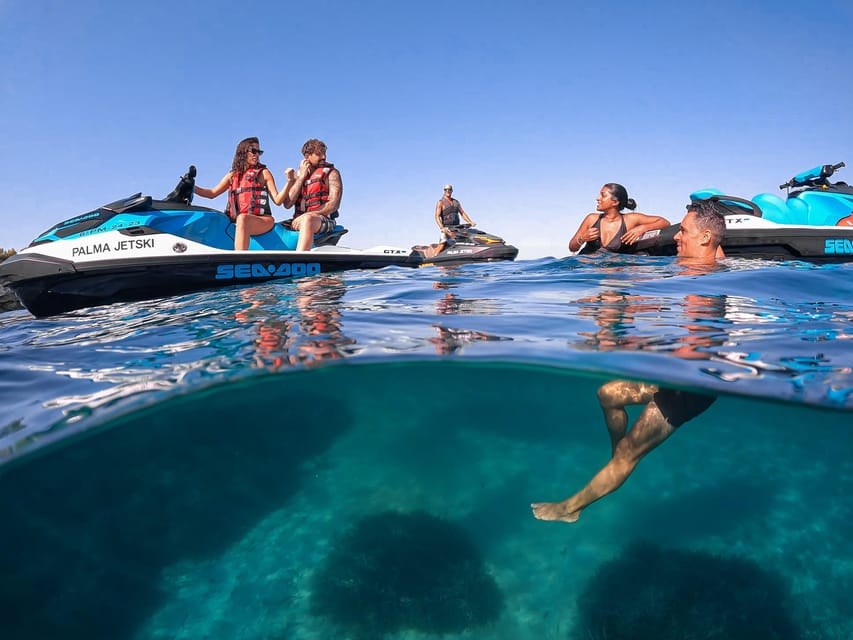 Calanova: Individual Jet Ski excursion with guide - Riding the prepared route along Mallorca’s coast