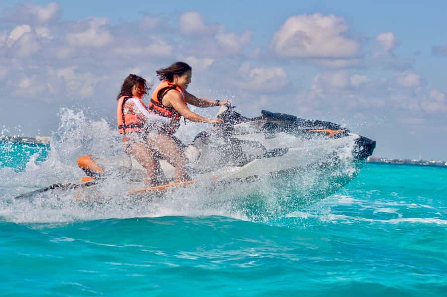 Cancun: Jet Ski Rental in Ocean Side - What happens during the 30-minute rental