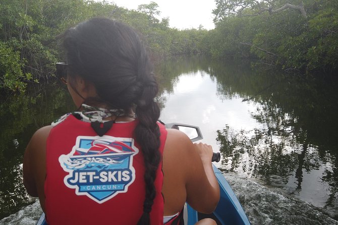 Cancun mangrove jet ski tour: 1 rider per jet ski - Starting at Boulevard Kukulcan Kilometer 14.61