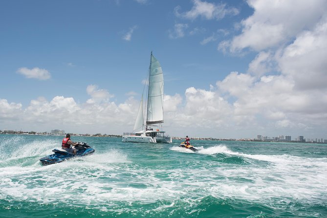 Cancun mangrove jet ski tour: 1 rider per jet ski - Speed, control, and the guide’s role