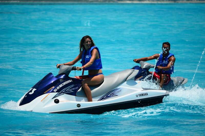Cancun: Waverunner in Nichupte Lagoon - The first minutes on the Yamaha Waverunner