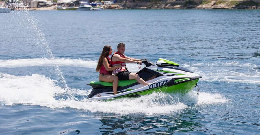 Cavtat: Jet ski rental - Leaving Gabriel Watersports Cavtat