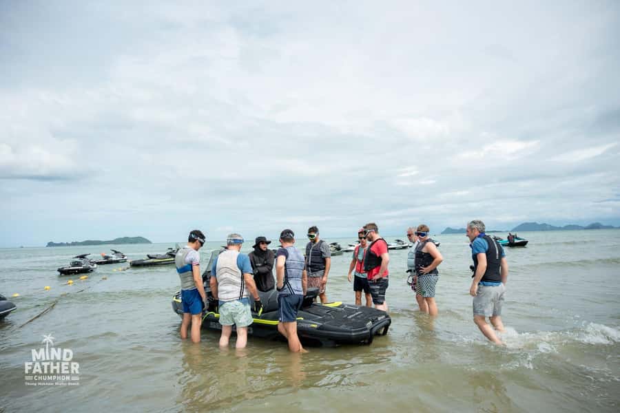 Chumphon: Jet Ski Adventure with Island Trip Option - Guides, photos, snacks, and the food question