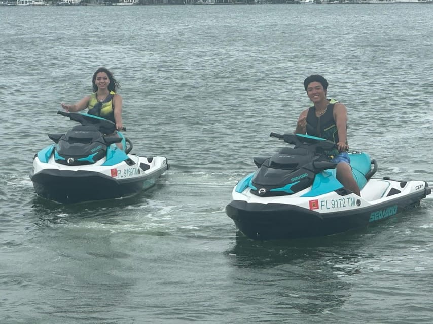 Clearwater: Dolphin Jet Ski Tour - 1 SKI FOR UP TO 3 PEOPLE - Caladesi State Park and the photo stops