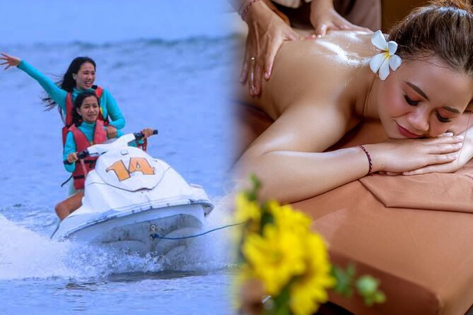 Combinnation package Bali Jetski Water Sport & Luxury Spa - The 15-minute ride at Bintang Bali Watersport