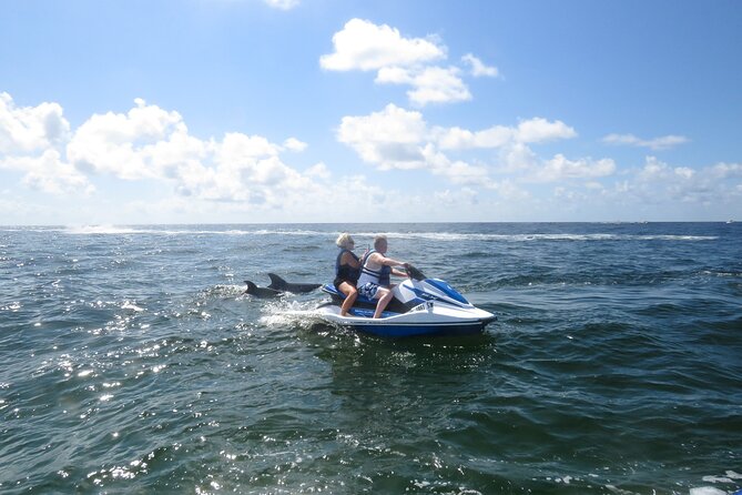 Crab Island Dolphin Jet Ski Adventure - How the water conditions can change the ride