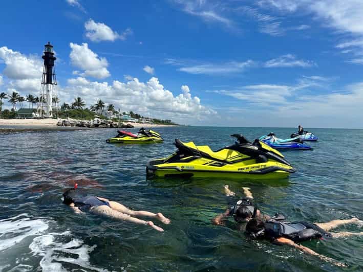 Delray Beach - Private Jet Ski Tour with Optional Snorkeling - Languages, cancellation, and arrival tips