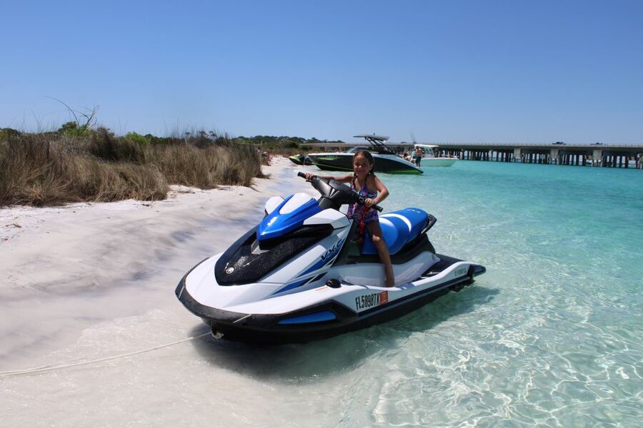 Destin and Fort Walton Beach Jet Ski Rental - Checking In Behind the Quality Inn