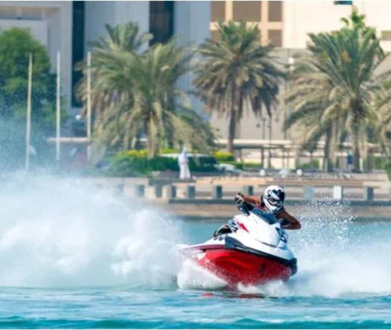 Doha: Guided Jet Ski Tour with Iconic Views - Choosing Between a Calm Cruise and Full Speed