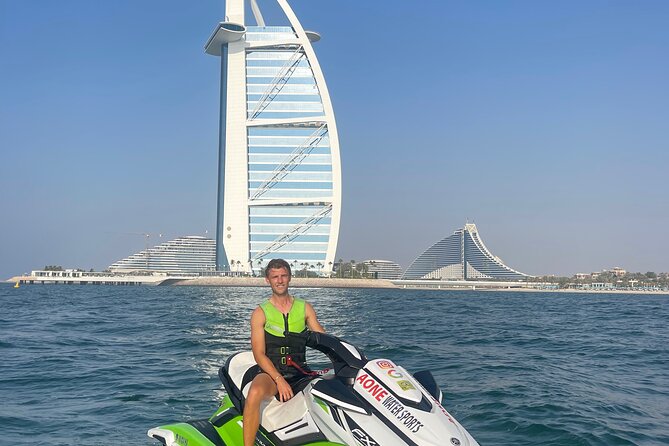 Dubai: 30Min Jet Ski To Burj Al Arab. - Riding toward the Burj Al Arab