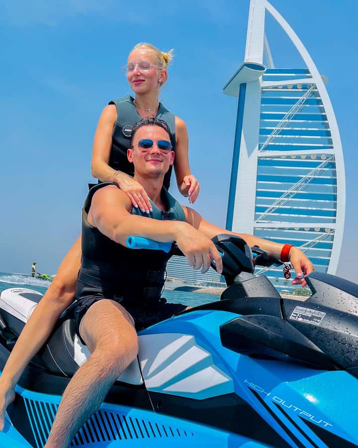 Dubai: Burj Al Arab Jetski Tour - Passing Jumeirah Beach Residence