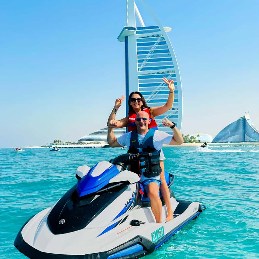 Dubai: Experience Jet Ski to Burj Al Arab +PICTURES & VIDEOS - Riding a Yamaha VX-C or VX-R
