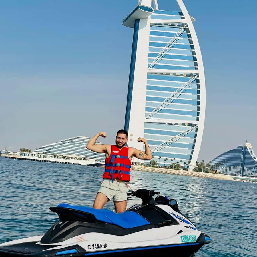 Dubai: Experience Jet Ski to Burj Al Arab +PICTURES & VIDEOS - The Burj Al Arab From the Water