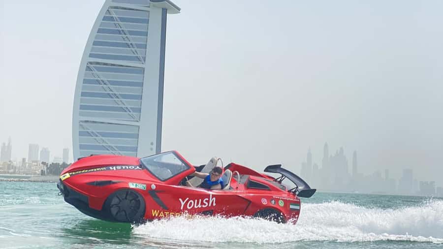 Dubai: Jet Ski 30Min & 30Min Jet Car Burj Al Arab Adventure - Switching from jet ski to jet car
