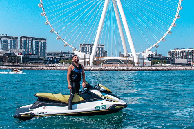Dubai Jet ski 60 minute Guided Sightseeing Tour - Ain Dubai from the water