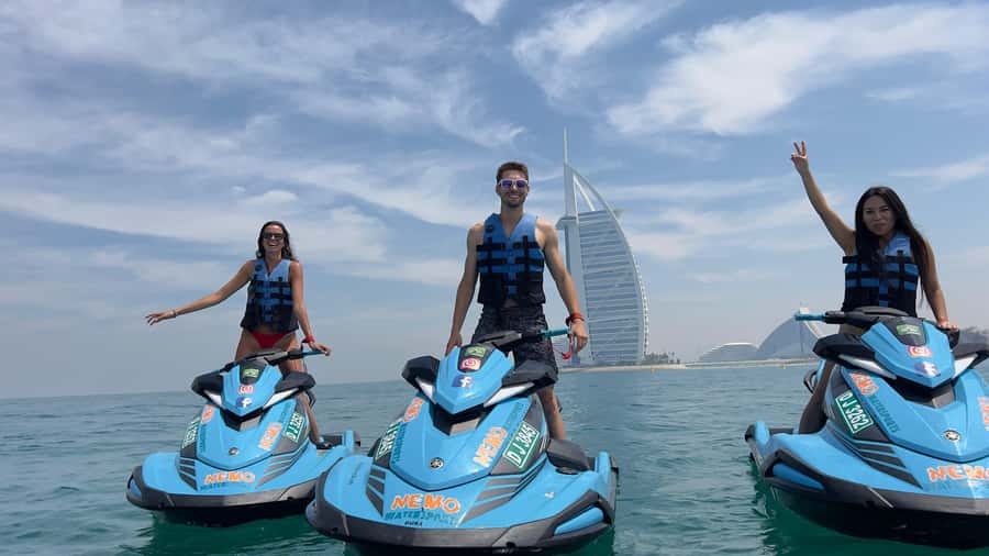 Dubai Jet Ski: Burj Khalifa, Burj Al Arab, Pics & Ice Cream! - Is $96 good value for two people?