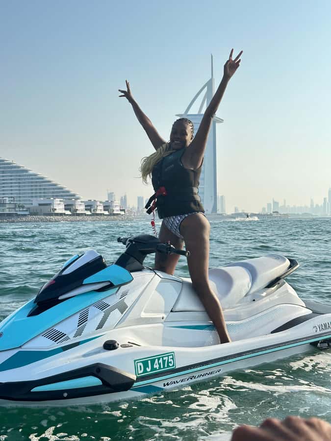 Dubai Jet Ski & Chill? More Like Jet Ski & Thrill! + Coffee - What the $55 price really buys