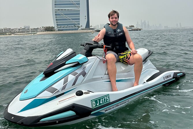 Dubai Jet Ski Ride – Free Photos & Videos - Riding toward the Burj Al Arab