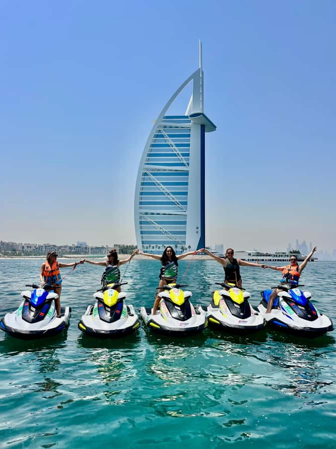 Dubai: Jet Ski to Burj Al Arab included Photos and Videos - What the jet ski route is really about