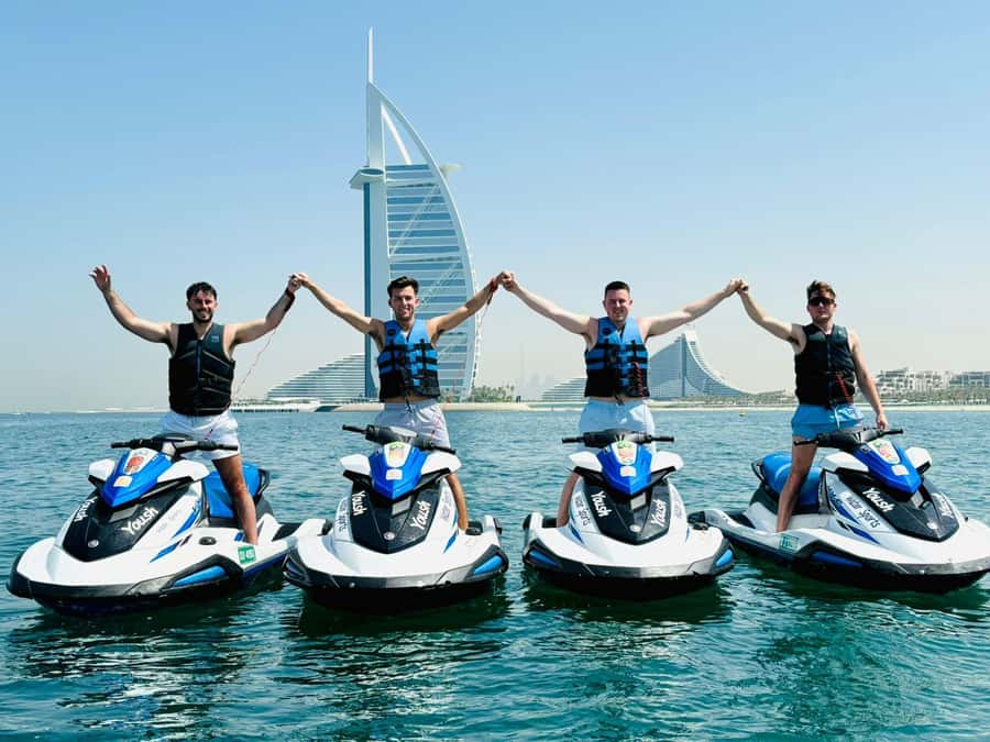 Dubai: Jet Ski Tour of Burj Al Arab & Atlantis the Palm - How the guides shape the experience