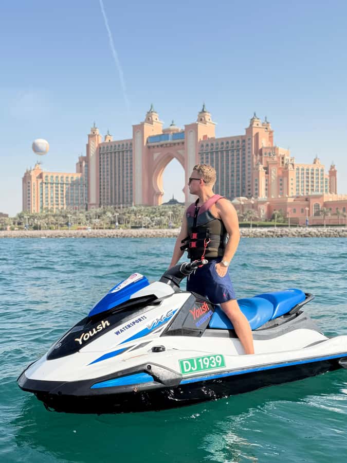 Dubai: Jet Ski Tour of Burj Al Arab & Atlantis the Palm - The five-minute run to Burj Al Arab
