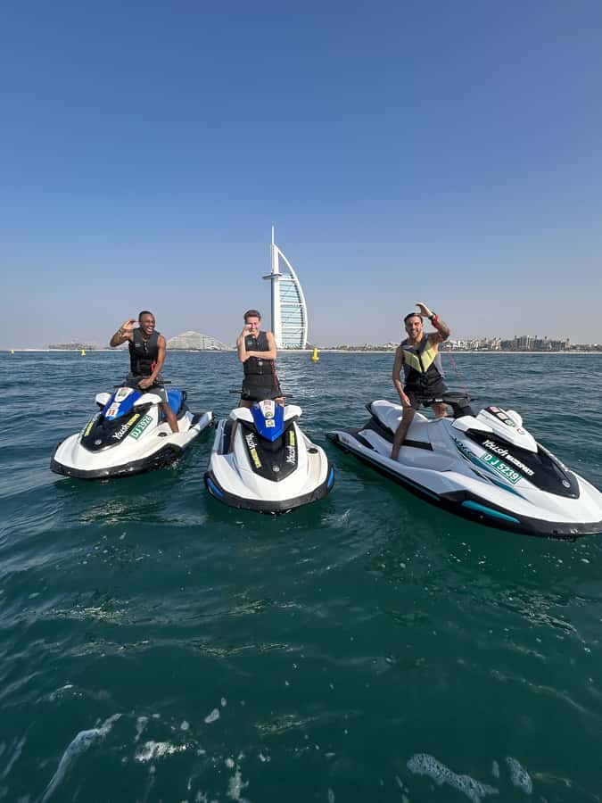 Dubai: Jet Ski Tour of Burj Al Arab with Photos - Meeting at Fisherman Harbor 3