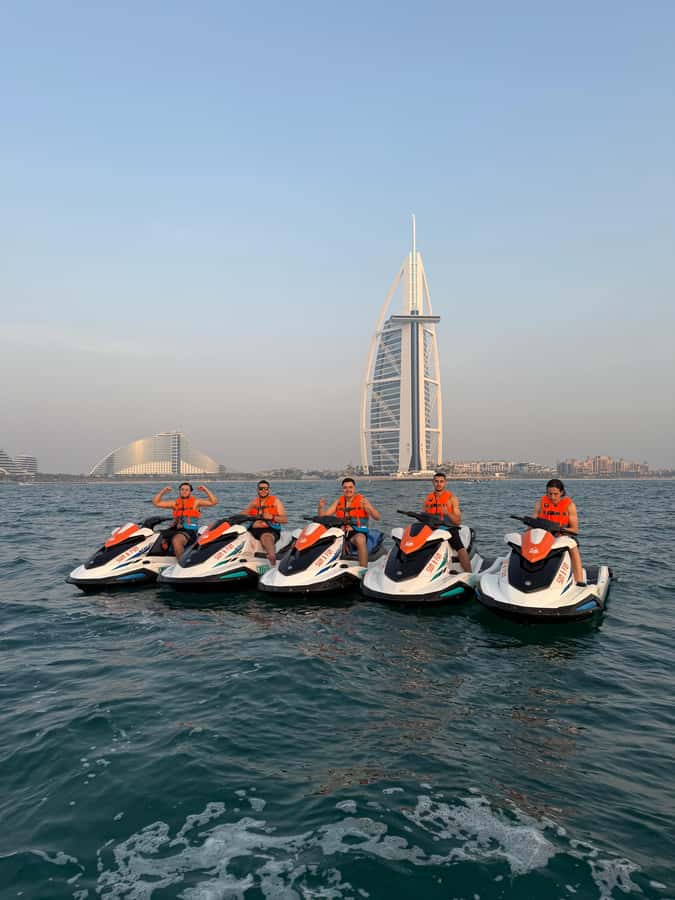 Dubai jet ski: visit the Burj al Arab and Atlantis with photos and videos - Starting at Umm Suqeim Fishing Harbor