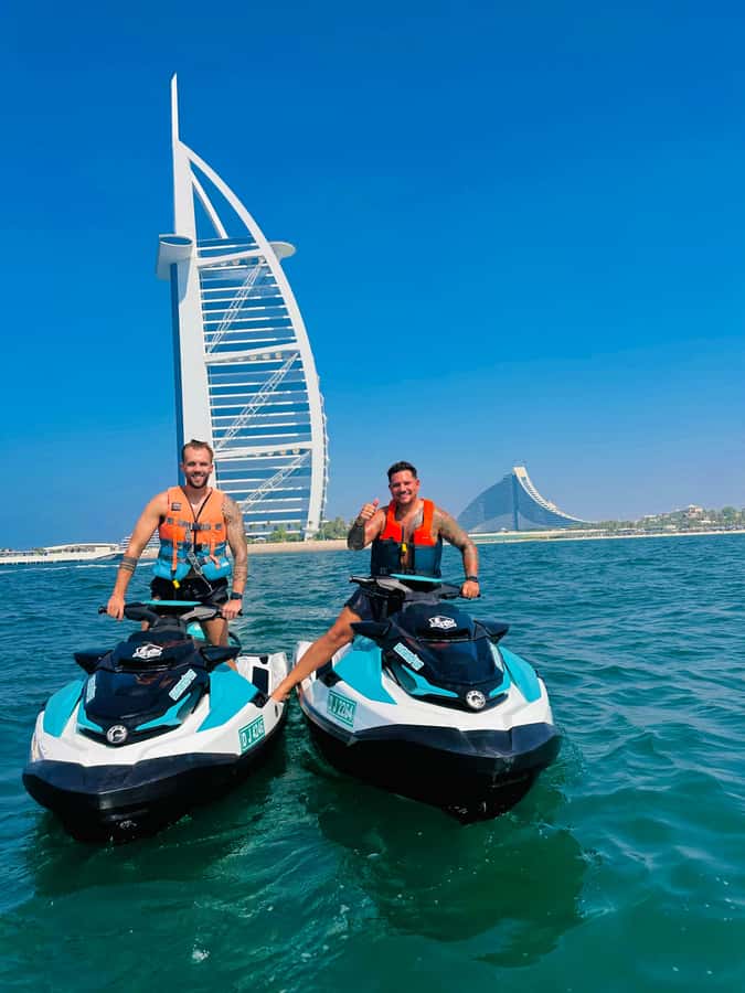 Dubai jet ski: visit the Burj al Arab and Atlantis with photos and videos - The 30-minute Burj Al Arab ride