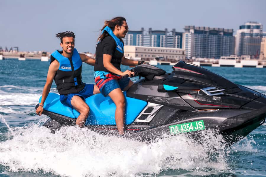 Dubai: Jetski Ride up to 2 People with Photos & Refreshments - Is $73 good value for two people?