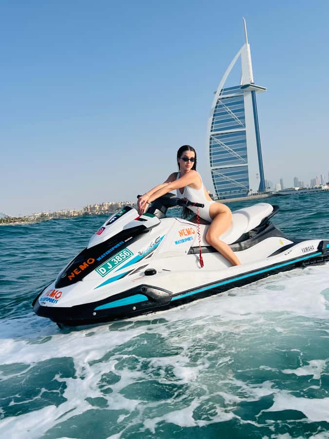 Dubai: Jetski to Burj Arab-Atlantis w Pic, Video & Icecream - How the price works for couples and families