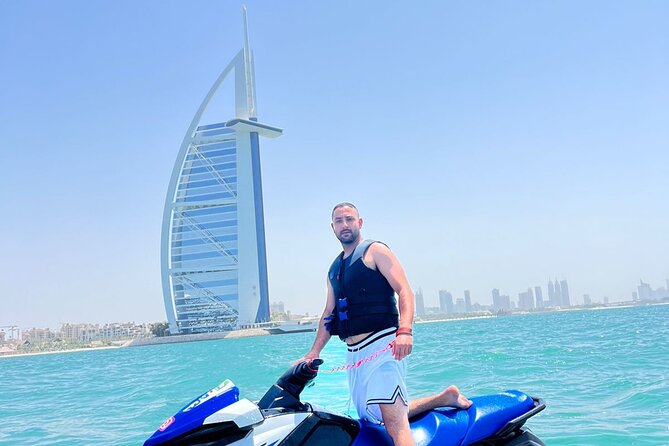 Dubai Jetski Tour of Burj al Arab and Burj Khalifa 45Min. - Jumeirah Public Beach and the changing coastline
