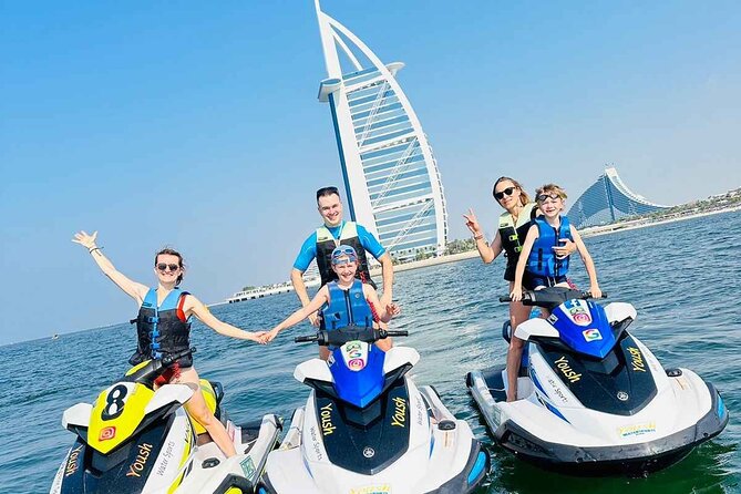 Dubai Jetski Tour of Burj al Arab and Burj Khalifa 45Min. - What is included, and what should you bring?