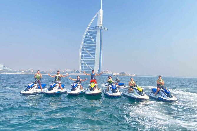 Dubai Jetski Tour of Burj al Arab and Burj Khalifa 45Min. - Burj Al Arab: the main landmark stop