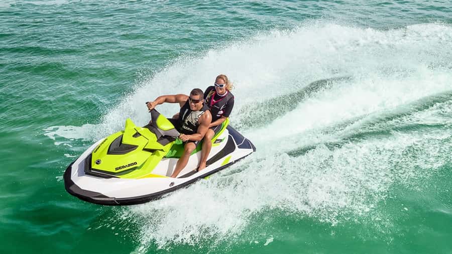Dubai: Jumeirah Beach Jet Ski Rental for up to 2 People - Setting out across the water