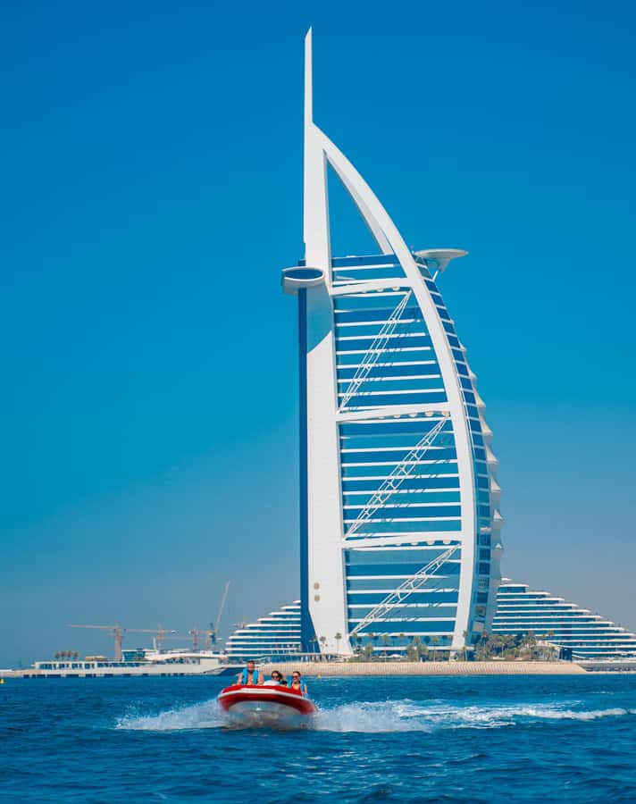 Dubai: Private Self-Drive SeaKart Jet Ski Boat Tour - Atlantis and Atlantis The Royal by Boat