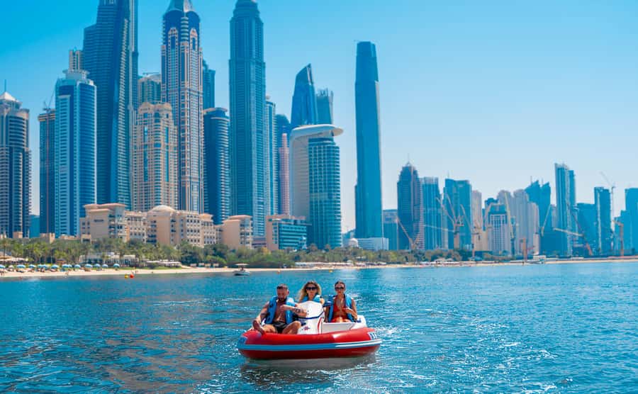 Dubai: Private Self-Drive SeaKart Jet Ski Boat Tour - Guides, Photos, and the Personal Touch